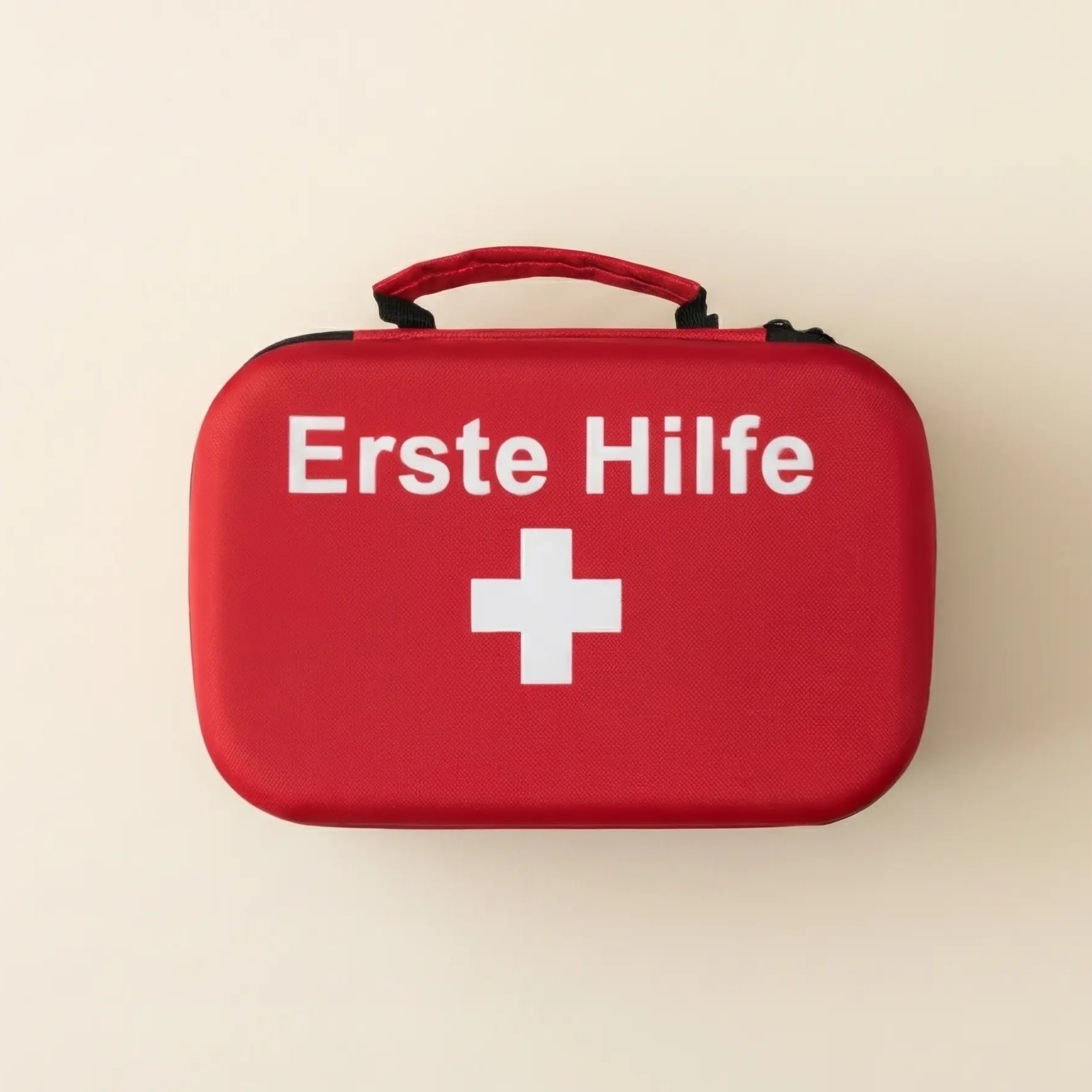 Im Krankenwagen, älterer Mann liegt mit Sauerstoffmaske und kommt zu Bewusstsein, Mädchen neben ihm legt ihm die Hand auf die Stirn und freut sich.